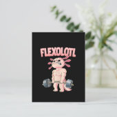 Carte Postale Flexolotl Axolotl (Debout devant)