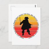 Carte Postale Flibustiers Steampunk Journee Parler Comme un Pira (Devant / Derrière)