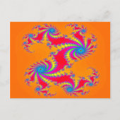 Carte Postale Flickr Picnik Zazzle Fractals (Devant)