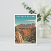 Carte Postale Flinders Ranges Australie Vintage (Debout devant)
