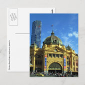 Carte Postale flinders station eurêka (Devant / Derrière)