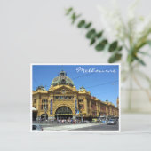 Carte Postale flinders stations meler (Debout devant)