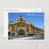 Carte Postale flinders stations meler (Devant / Derrière)