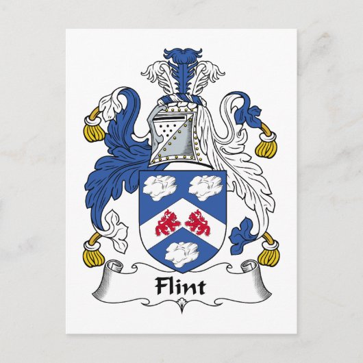 Carte Postale Flint Family Crest (Devant)
