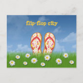 Carte Postale flip-flop (Devant)