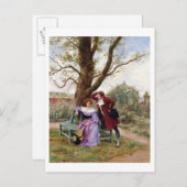 Carte Postale Flirt (Devant / Derrière)