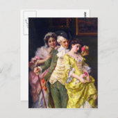 Carte Postale Flirt (Devant / Derrière)