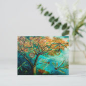 Carte Postale Flirt de libellule (Debout devant)