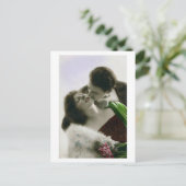 Carte Postale Flirt français - Amour romantique (Debout devant)