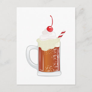Carte Postale Float de Root Beer