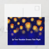 Carte Postale Floating Lantern Vacation (Devant / Derrière)