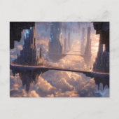 Carte Postale Floating Metropolis in the Clouds (Devant)
