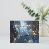 Carte Postale Floating Metropolis in the Sky (Debout devant)