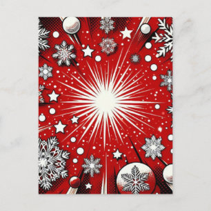 Carte Postale Flocon de neige