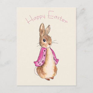 Carte Postale Flopsy Beatrix Potter lapin lapin de Pâques