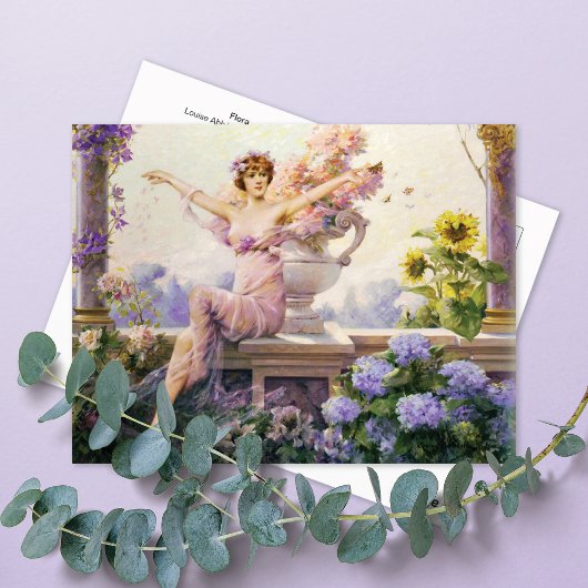 Carte Postale Flora Louise Abbéma