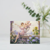 Carte Postale Flora Louise Abbéma (Debout devant)