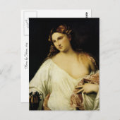 Carte Postale Flora, par Titien (Devant / Derrière)