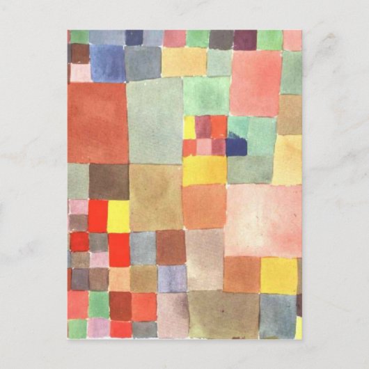 Carte Postale Flora sur le sable par Paul Klee (Devant)