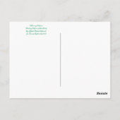 Carte Postale Floraisons de Californie : Grand Saltbush (Dos)