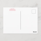 Carte Postale Floraisons de Californie : June Fuchsia (Dos)