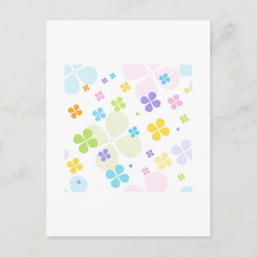 Carte Postale Floral (Devant)