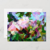 CARTE POSTALE FLORAL (Devant / Derrière)