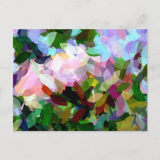 CARTE POSTALE FLORAL (Devant)