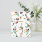 Carte Postale Floral 10 (Debout devant)