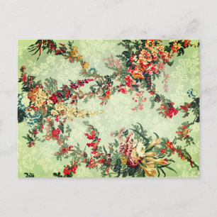 Carte Postale Floral Arts industriels du XIXe siècle