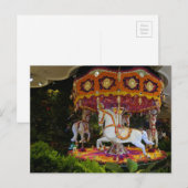 Carte postale Floral Carousel Wynn Las Vegas (Devant / Derrière)