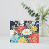 Carte Postale Floral de minuit I (Debout devant)