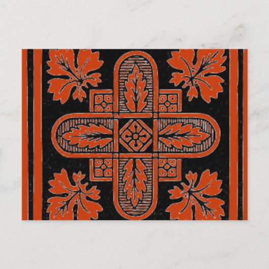 Carte postale Floral Design (Devant)