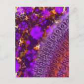 Carte Postale Floral Garden (Devant)