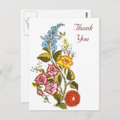 Carte Postale Floral hongrois (Devant / Derrière)