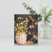 Carte Postale Floral Moody décoratif (Debout devant)