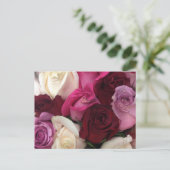 Carte Postale Floral rose (Debout devant)
