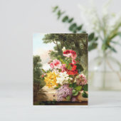 Carte Postale Floral Still Life, John Wainwright (Debout devant)