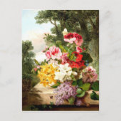 Carte Postale Floral Still Life, John Wainwright (Devant)