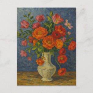 Carte postale florale