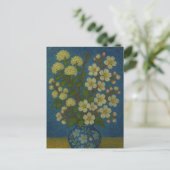 Carte postale florale (Debout devant)