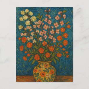 Carte postale florale