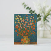 Carte postale florale (Debout devant)
