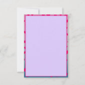 Carte postale Florale célébrant la maternité et l' (Dos)