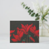 Carte postale florale "Cycalman" (Debout devant)