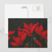 Carte postale florale "Cycalman" (Devant / Derrière)