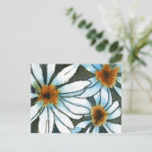 Carte postale florale "Daisy 1" (Debout devant)