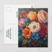 Carte Postale Florale Galore  (Devant / Derrière)