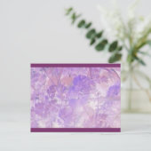 Carte postale florale Lavender (Debout devant)