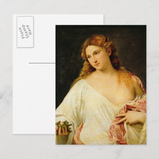 Carte Postale Flore (Devant / Derrière)